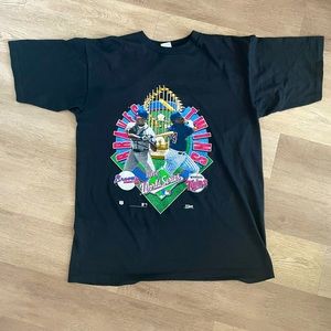 VINTAGE WORLD SERIES T SHIRT 1991